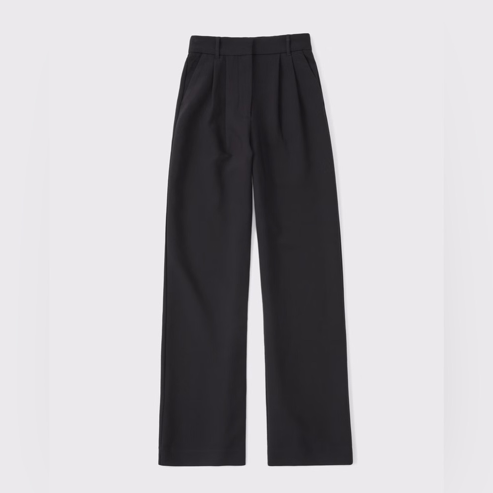 A&F Sloane Tailored Wide Leg Pant